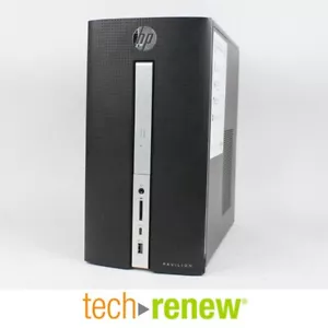 HP Pavilion PC 570-p014 | AMD A10-9700 | 1TB HDD | 8GB RAM | Desktop - Picture 1 of 5