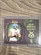 2022 Wild Card Matte Sam Howell Purple/Green Smoking Gun Rookie RC #6/10 SG-8