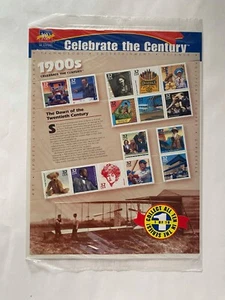 Celebrate the Century 1900s US Postage 32 Cent Stamp Sheet  ( 15 ) NEW (Sealed) - Picture 1 of 14