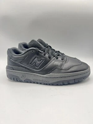 New Balance 550 “Triple Black” (GSB550BB) GS Size 6Y/ Women’s 7.5 Youth Kids - Image 1 of 4