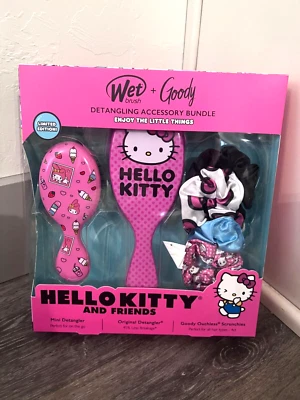 JUEGO DE CEPILLOS PARA EL CABELLO HELLO KITTY & FRIENDS WET BROCH & GOODY EDICIÓN LIMITADA Foto 1 de 4