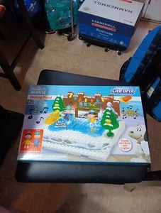 Lite Brix THE PEANUTS MOVIE Skating Pond BUILDING BLOCKS Lucy Linus MUSIC Lights - Picture 1 of 2