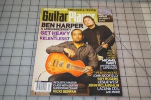 Guitar Player Magazine July 2009 Ben Harper And Jason Mozersky - Picture 1 of 1