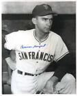 Ramon Monzant (D.) signed 8x10 glossy photo -San Fran Giants-VZ HOFer -INPERSON
