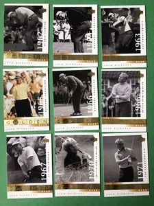 2001 UD The Golden Bear Complete Set 106-123 18 cards  - Picture 1 of 4