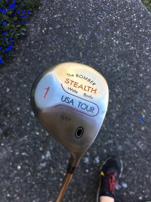 USA Tour The Bomber Stealth Vintage 9.5* Driver diestro S Flex grafito ENVÍO RÁPIDO Foto 1 de 4