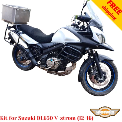 Kit de barras de choque sistema portaequipajes DL 650 para Suzuki DL650 V-strom 2012-2016 Foto 1 de 4