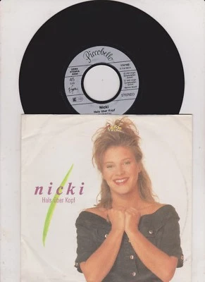 Nicki -  Hals über Kopf  ( rare Promo  Musterplatte ) - Bild 1 von 3