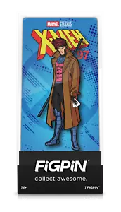 FiGPiN Gambito #1540 X-Men Animado Plástico Imperio Exclusivo LE750 - Imagen 1 de 3