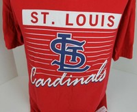 ST. LOUIS CARDINALS MLB BASEBALL MITCHELL & NESS DIAMOND T-SHIRT MENS SIZE XL