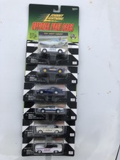 Johnny Lightning 6 OFFICIAL PACE CARS FORD MUSTANG CORVETTE CAMARO TORINO VIPER