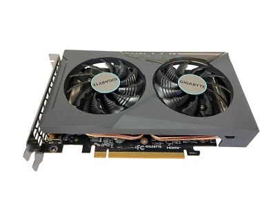 GIGABYTE Radeon RX 6500 XT EAGLE 4GB GDDR6 Video Graphics Card GV-R65XTEAGLE-4GD - Image 1 of 4