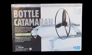Bottle Catamaran by 4M Fun Mechanics Kit Green Science Recycle NEW - Picture 1 of 6