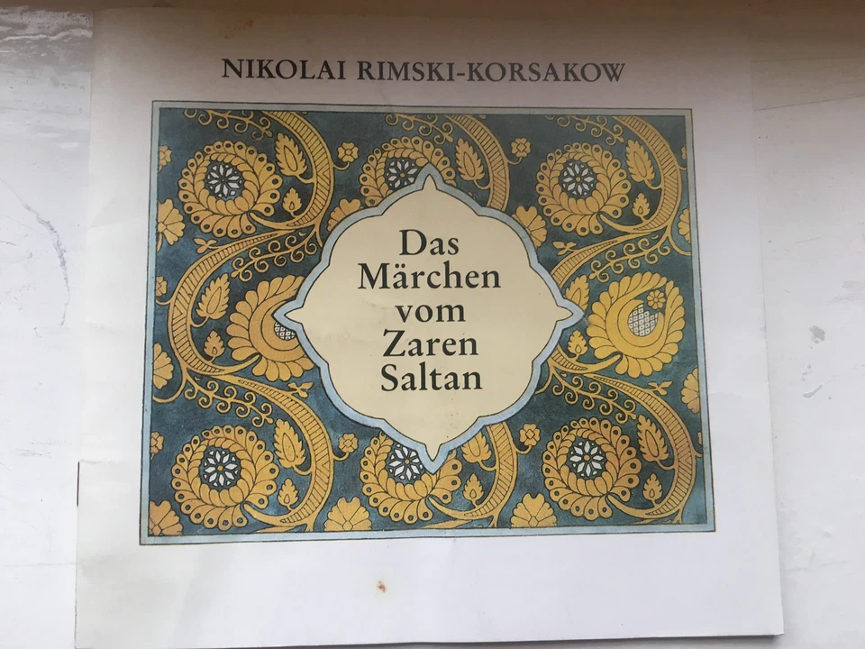 Programmheft Das Märchen vom Zaren Saltan in der Komischen Oper Berlin 11.12.94 - Bild 1 von 1