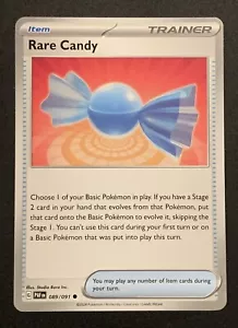 Rare Candy - 089/091 - Common - Scarlet & Violet: Paldean Fates - Pokemon TCG - Picture 1 of 3