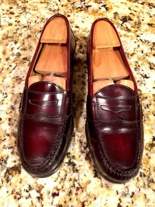 Cole Haan Pinch Penny Loafers - Men's Size 9B Burgundy - Picture 1 of 1