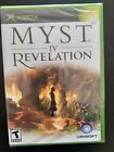 Myst IV Revelation Microsoft Xbox 2005 totalmente nuevo sellado de fábrica
