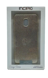 Incipio Design Series Gold Glitter Case For Samsung Galaxy J3 (2018) FREE SHIPPI - Picture 1 of 5
