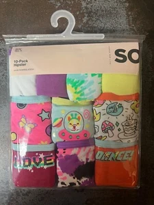 Girls SO 10-Pack Multicolor Hipsters Size 14 - Picture 1 of 3