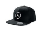 Genuine Mercedes-Benz Flat Brim Basecap Cap Hat Black B66953170 
