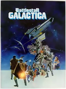 BATTLESTAR GALACTICA PRESSBOOK 20 pgs Full Color 1979 Cylons - Picture 1 of 3