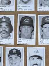 1989 1990 1991 MLB All-Star Game Program Player Cuts - U Pick a player