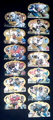 1995 FOOTBALL PACIFIC CROWN ROYALE LOT OF 13 NFL CARDS NRMINT+      50567 - Image 1 of 4