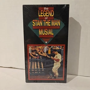 The Legend of Stan The Man Musial VHS MLB Hosted by Jack Buck Brand New  - Picture 1 of 6