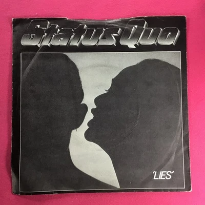 Status Quo, Lies, 7" Vinyl Single, Vertigo Records, 1980, Import From Germany - Image 1 of 4