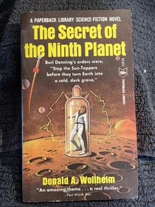 The Secret of the Ninth Planet Paperback Library 52-874 1st Pb Printing 1965 VG - Picture 1 of 5
