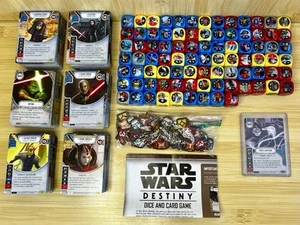 Star Wars Destiny Bulk Lot Collection 600 Cards 100+ Dice Tokens - Picture 1 of 6
