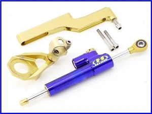 KAWASAKI 2005 ZX-10R HYPERPRO Steering Damper Stay Kit & RSC Steering Damper - Picture 1 of 10