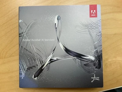Adobe Acrobat XI 11 estándar venta al por menor completa Windows con licencia para 2 PCs DVD y serie Foto 1 de 4