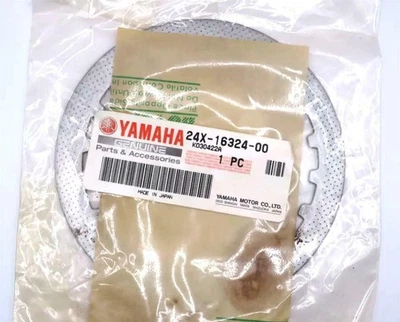 Placa de embrague Yamaha OEM NOS 24X-16324-00 YZ125 YZ 125 #1883 CANTIDAD 2 Foto 1 de 4