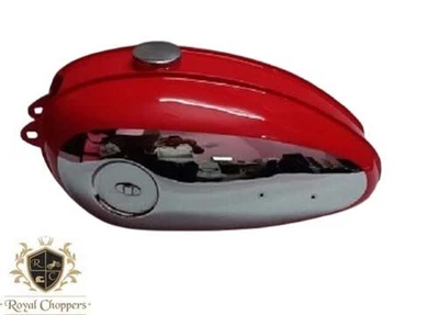 APTO PARA TANQUE + TAPA BSA C10 C11 C12 C11G 250 ÉMBOLO ROJO Y CROMO Foto 1 de 4