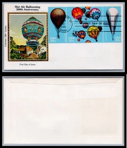 US FDC # 2032-2035 20c Balloons Fleetwood blue L.Cancel 1983, 9Q1270 - Picture 1 of 1
