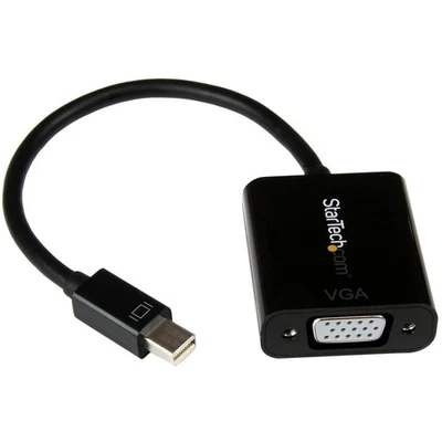 StarTech.com Mini DisplayPort to VGA Adapter - DisplayPort 1.2 - 1080p - Thunder - Image 1 of 4