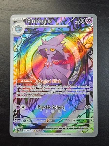 Mismagius 212/193 - Pokemon Paldea Evolved Ilustración Raro - Imagen 1 de 2
