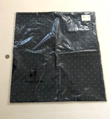 Bufanda de aviador a lunares RAF azul oscuro tamaño completo sin abrir Foto 1 de 3