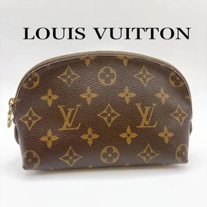 Auth LOUIS VUITTON Monogram Pochette Cosmetic PM Cosmetic Pouch M47515 LV - Picture 1 of 17