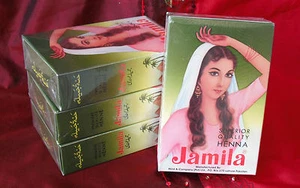 2023 Authentic Jamila Henna/Mehndi Powder (5 x100g=500g) (Body Art Quality) - Picture 1 of 4