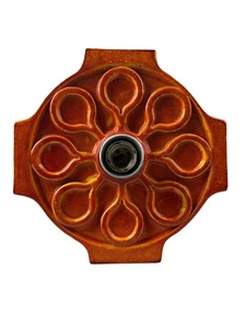 60er 70er Jahre Keramik Wandlampe Wall Sconce Mid Century Space Age Design - Bild 1 von 17