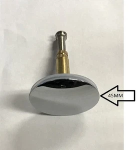 Bad Abfall verstellbar Ersatz Pop Up Stecker 45 mm Chrom - Bild 1 von 4