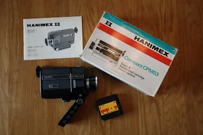 Hanimex  Loadmatic Compact CPM 53 Super 8 Filmkamera mit Anleitung - Bild 1 von 4