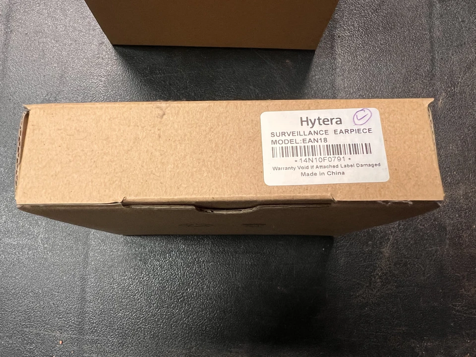 Hytera EAN18 - Surveillance Microphone Radio Compatible w/ PD70X PD702 PD782 PD7 - Image 1 of 1