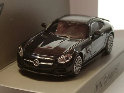 Minichamps BRABUS 600, auf Basis AMG GTS, 2015, schwarz - 870 037320 - 1:87 - Bild 1 von 4