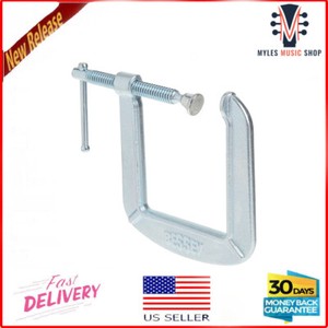 Duty Deep Throat U-Clamp Steel Deep Reach C-Clamp Jaw Opening DIY