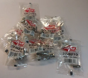 Paquete de 10 conectores BNC de dos piezas Aim Electronics #27-9210 - NUEVO - Imagen 1 de 4