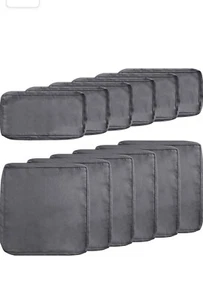 14 PCs Patio Furniture Chair Cushion Cover Set Replacement Outdoor Sofa Covers - Picture 1 of 4