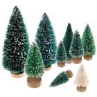 Artificial Christmas Tree Miniature Small Pine Trees Ornaments Home Party Decor